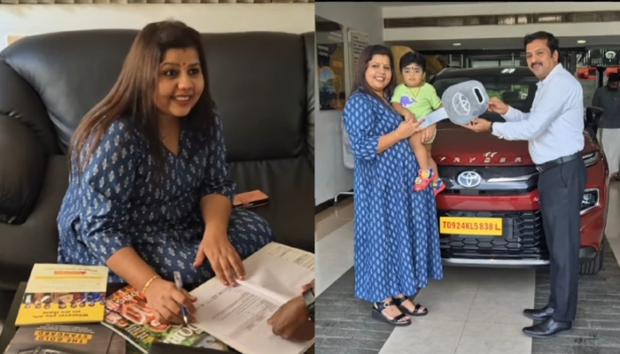 actress sneha sreekumar bought her new car 