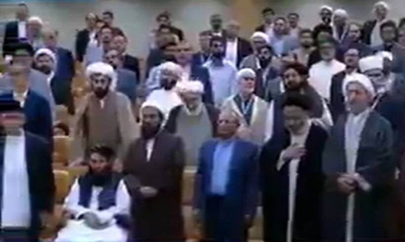 After 'disrespecting' Pakistan, now Afghan diplomat refuses to stand for Iran's national anthem (WATCH)