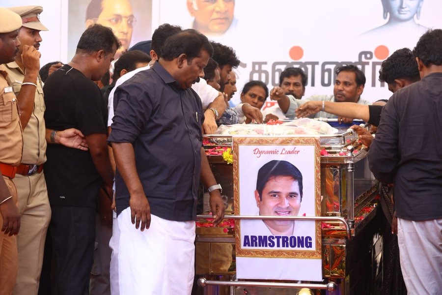 The BSP has accused TN Congress leader Selvaperunthakai of being involved in the Armstrong murder case vel