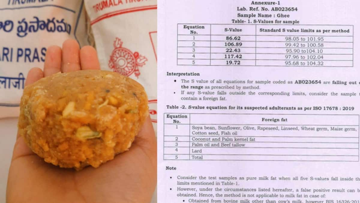 Animal fat' in Tirupati laddoos: Health Minister Nadda seeks report, says  will take suitable action (WATCH)