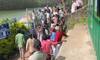 Munnar hydel tourism contract staff beat a group of tourists from kollam including old aged women and children