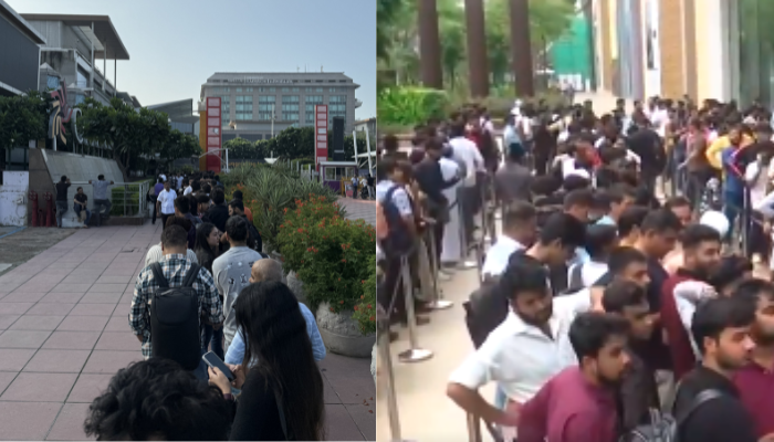 iPhone 16 sale from today: Fans line-up outside Delhi and Mumbai Apple stores (WATCH) gcw