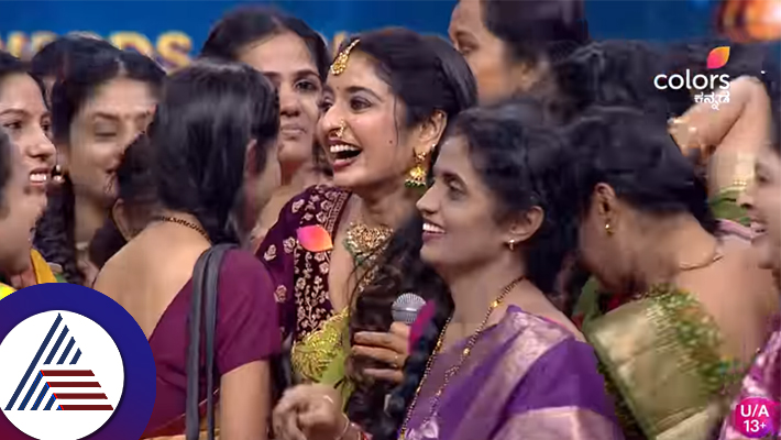 ladies inspired by Bhagyalakshmi serial in anubandha award Sushma  Rao burst into tears suc