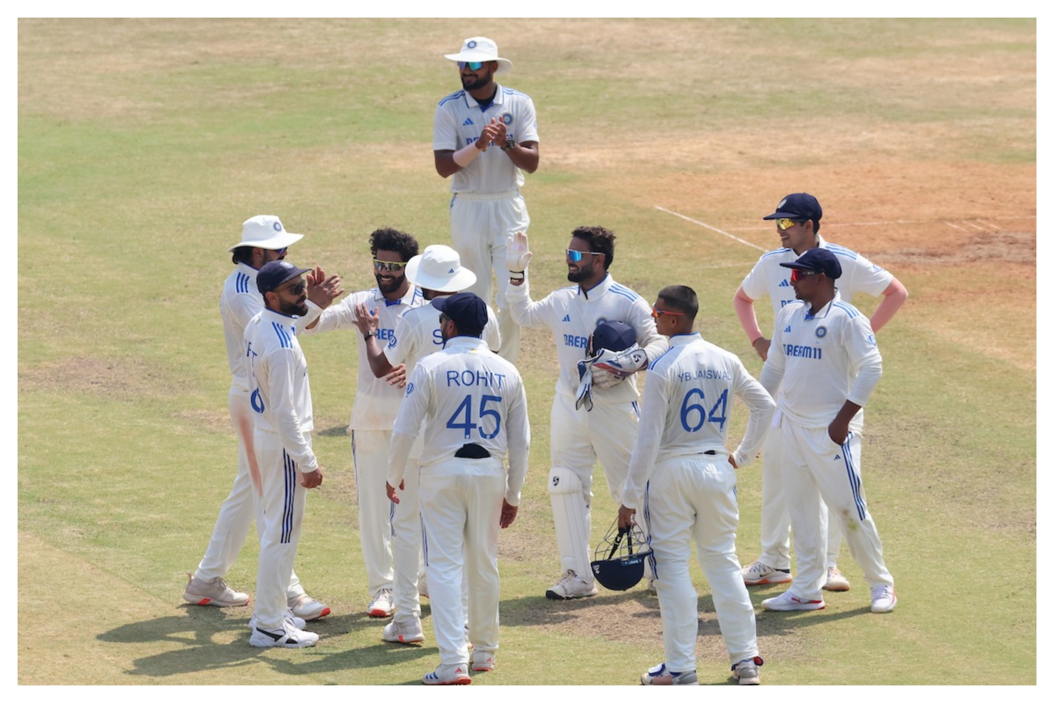 Chennai Test Team India Driver seat against Bangladesh on Day 2 kvn