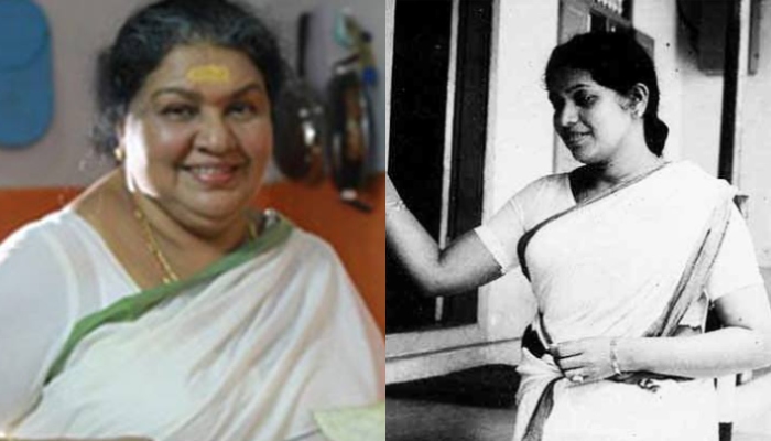 kaviyoor ponnamma played the mother of actress sathyan at the age of 20