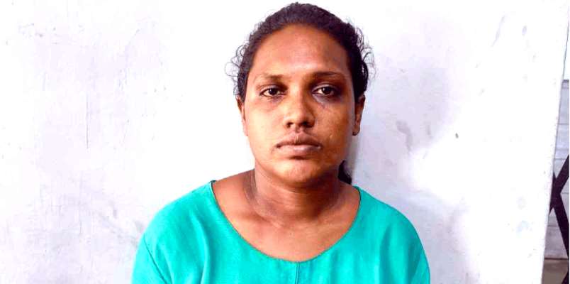 keenly observes old women who live alone then came and ask for drinking water and snatch gold chain 31 year old woman Sukanya arrested