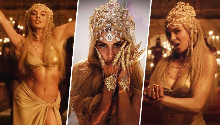 VIDEO Jacqueline Fernandez looks like a golden goddess in her latest item song Stormrider RBA