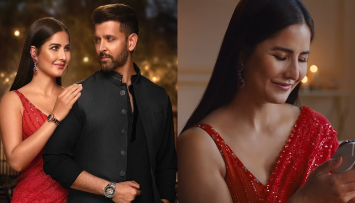 Hrithik Roshan, Katrina Kaif come together for luxury watch ad; fans love chemistry - WATCH ATG