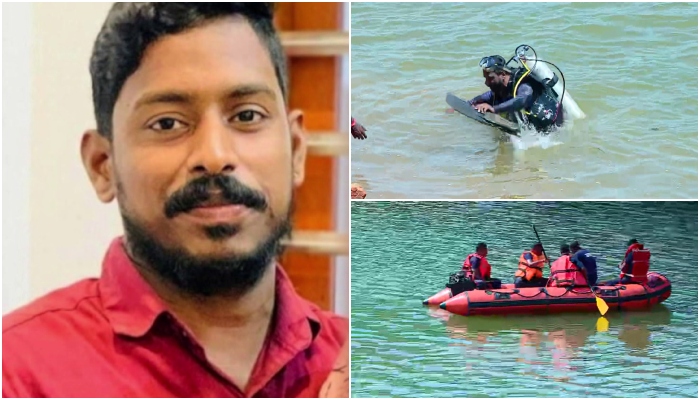 Arjun rescue mission: Parts of lorry found at 15 ft depth in Gangavali River karnataka landslide; identity yet to be confirmed anr