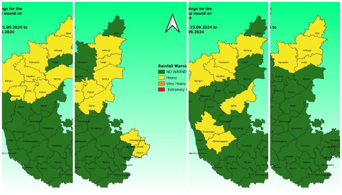 IMD alert  five days heavy rainfall in karnataka gow