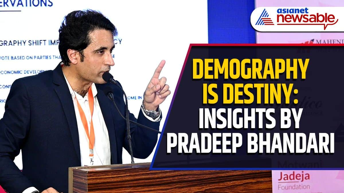 Pondy Lit Fest 2024: BJP spokesperson Pradeep Bhandari sheds light on India's Demography [WATCH] anr