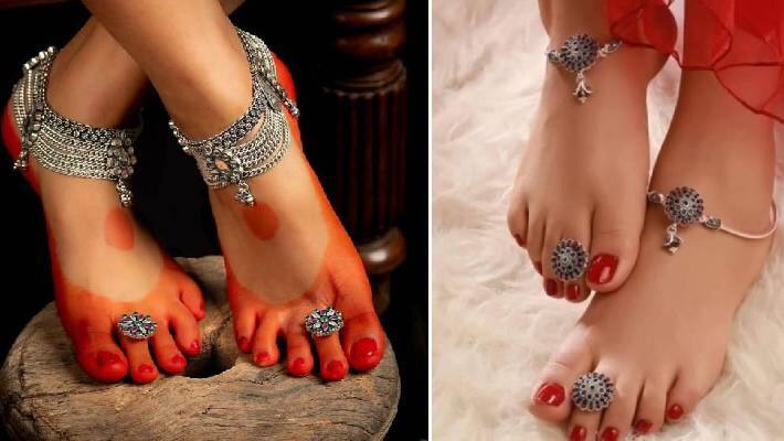 Traditional Payal Design idea for Navratri
