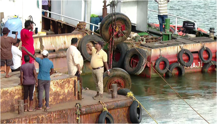 shirur landslides arjun third  mission found two tires of lorry