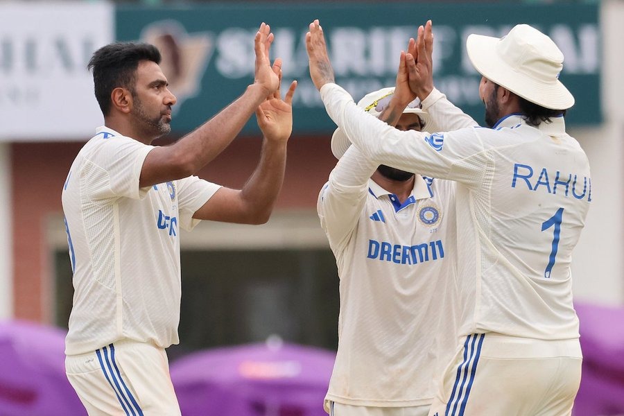 Chennai Test India Win By 280 Runs Ravichandran Ashwin Takes Six Wickets against Bangladesh kvn