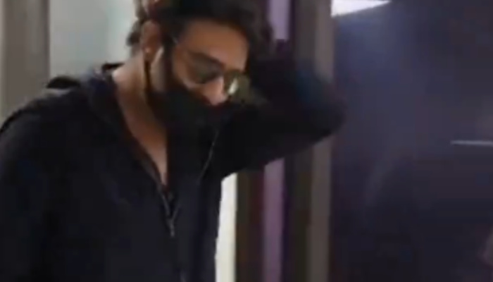 Prabhas latest stylish look video gets attention hrk