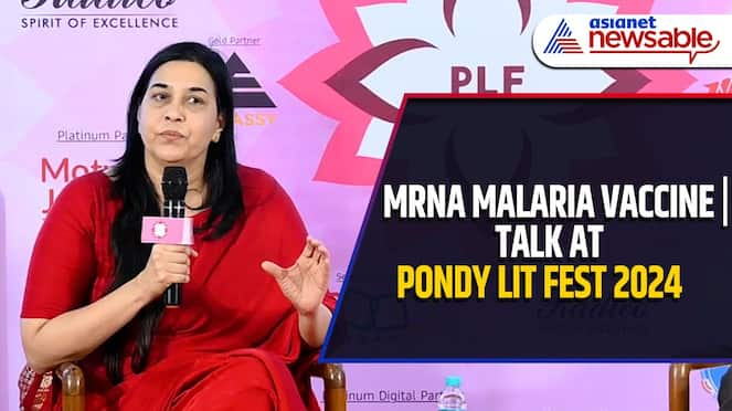 Pondy Lit Fest 2024: Scientists discuss mRNA tech for Malaria inspired by COVID-19 success (WATCH) AJR