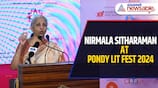 Pondy Lit Fest 2024: FM Nirmala Sitharaman inspires with keynote address on India's future (WATCH) AJR