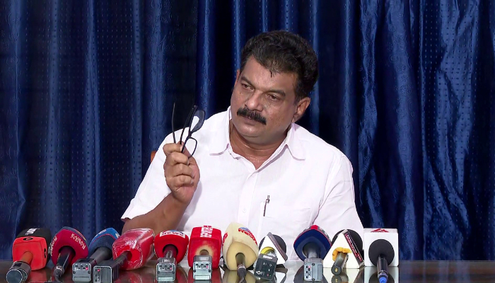 pv anvar openly criticized forest department officials accused that they were constructing building everywhere