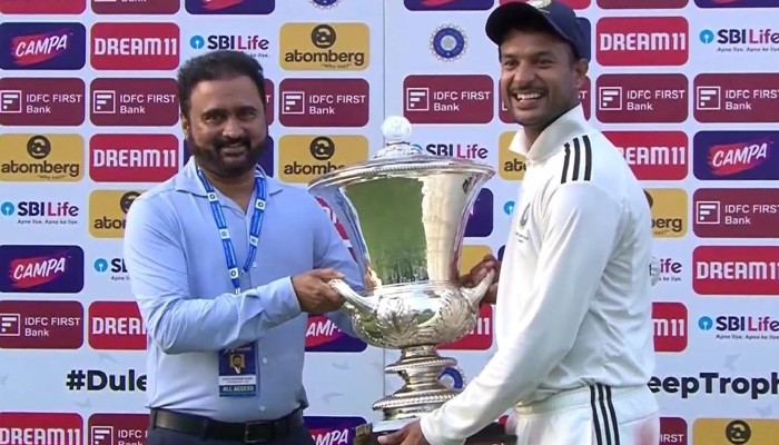 Mayank Agarwal Led India A Stun Ruturaj Gaikwad Side To Win Duleep Trophy 2024 kvn