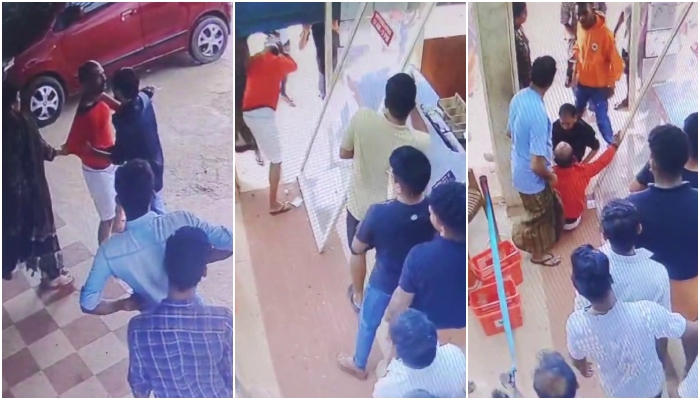 policeman arrested who assaulted at beverage outlet  in pattimattom