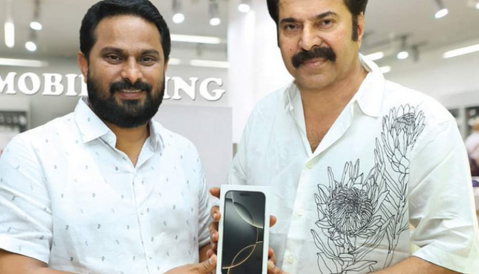 Iphone 16 pro max bought by Mammootty hrk