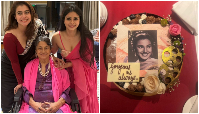 Our evergreen...', Kajol wishes mother Tanuja on her 81st birthday [PHOTOS] ATG