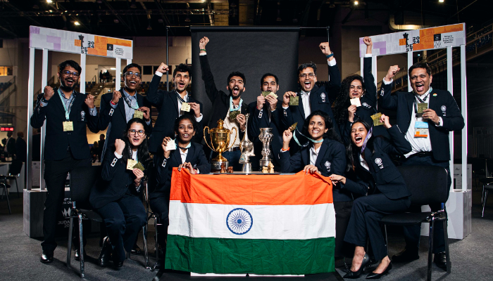 chess India wins historic double gold at 45th Chess Olympiad scr