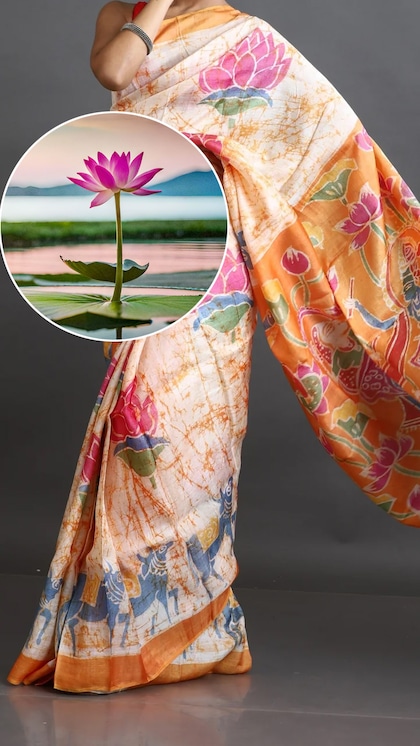 Lotus Silk Saree: Unveiling the secret of this luxurious fabric
