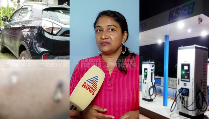 Kerala: Woman suffers electric shock while charging car at KSEB station in Ernakulam anr