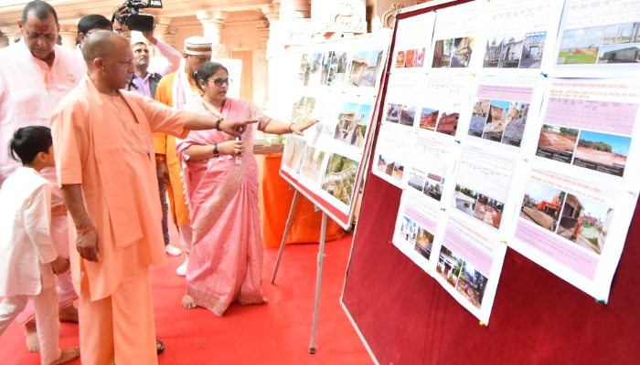 Yogi Adityanath lays foundation stone for 127 development projects worth Rs 765 crore in Mirzapur dmn