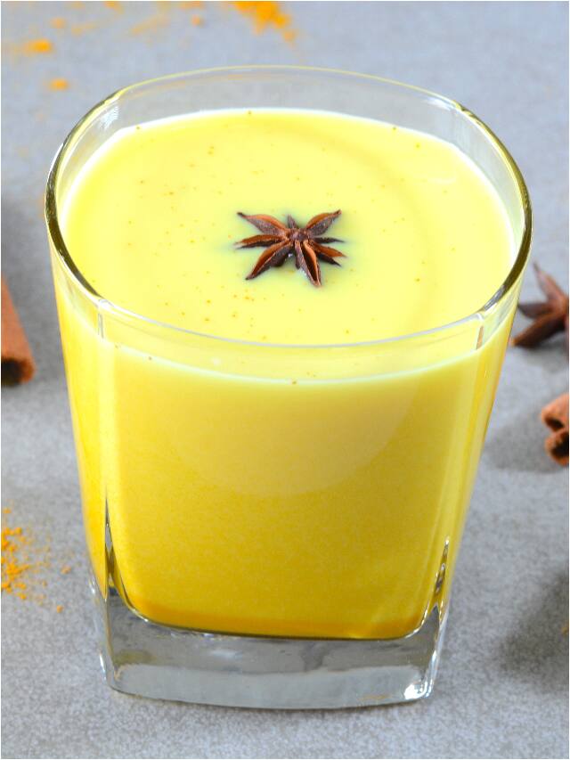 health benefits of drinking turmeric milk before sleep