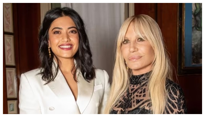 Donatella Versace follows Rashmika Mandanna on Instagram RBA