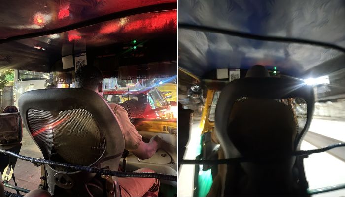 Bengaluru auto driver swaps office chair with seat Netizens react humorously vkp