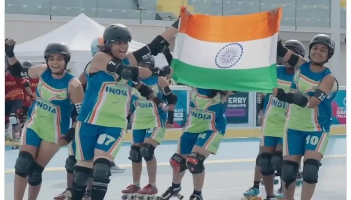 World Skate Games Indian women roller derby team win a historic Bronze medal san