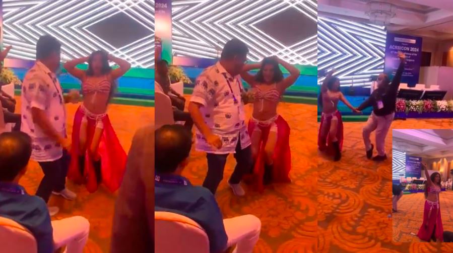 Viral Video: Medical Conference Stunned by Female Dancer in Shorts