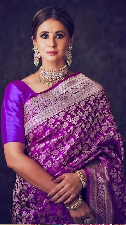 Banarasi Purple Saree