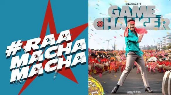 Ram Charan Game Changer Movie Second Song Raa Macha macha Update JMS