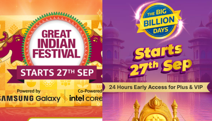 Amazon Great Indian Festival vs Flipkart Big Billion Days: BIGGEST festive sale season begins! gcw