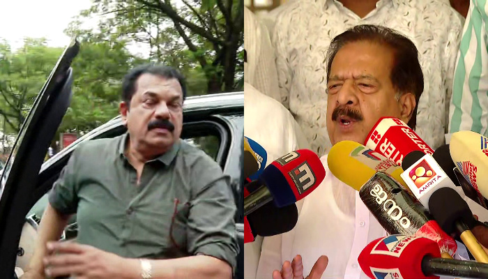 chennithala demand resignation of Mukesh MLA