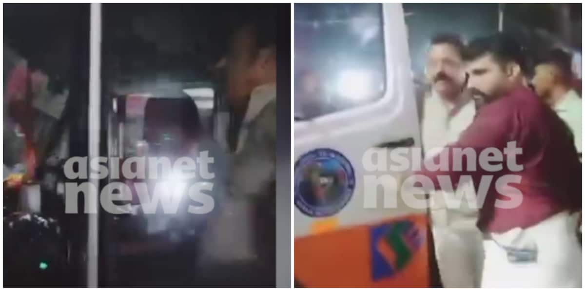 Suresh Gopi arrived in Seva Bharati Ambulance exclusive video തൃശൂർ പൂരം അലങ്കോലമായ ദിനം സുരേഷ് ഗോപി എത്തിയത് സേവാഭാരതി ആബുലൻസിൽ; ദൃശ്യങ്ങൾ ഏഷ്യാനെറ്റ് ന്യൂസിന്