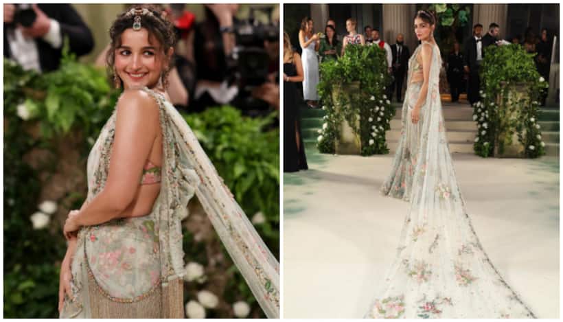 Alia Bhatt on her 23 foot saree at Met Gala: 'Couldn't use the washroom for 6 hours'