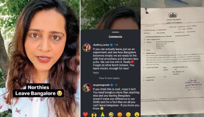 Complaint against influencer Sugandh Sharma for saying Bengaluru will go empty if North Indians leave vkp