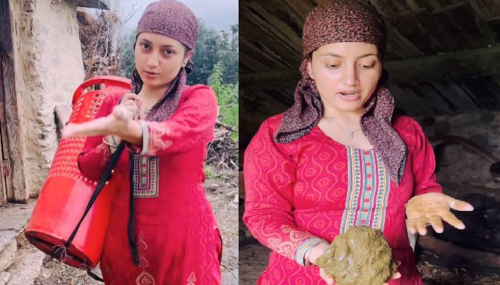 proud pahadi woman video viral on social media 