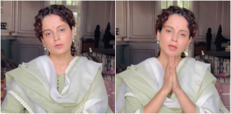 Kangana Ranaut issued a public apology on her remarks about farm laws