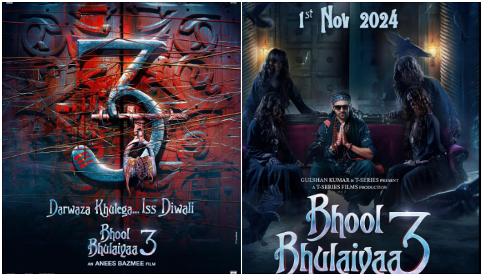 Bhool Bhulaiyaa 3 FIRST look OUT: Kartik Aaryan, Vidya Balan starrer to release on THIS date ATG