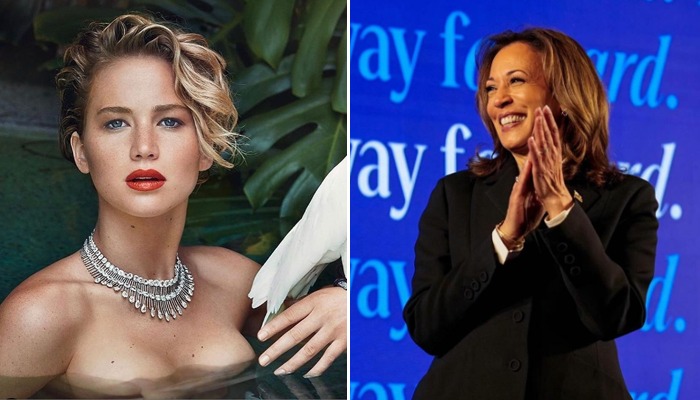 US Elections 2024: Jennifer Lawrence supports Kamala Harris over Donald Trump RBA