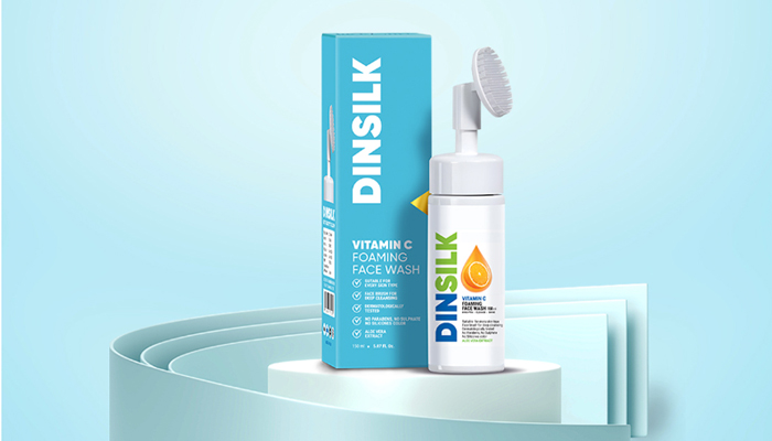 Unlock Brighter, Healthier Skin with Dinsilk's Vitamin C Foaming Face Wash