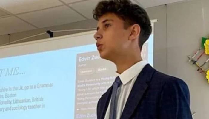 17 year old Edvin Zuckovs youngest teacher in uk