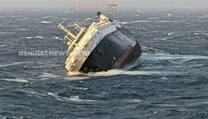 Iranian Ship Sinks in Kuwaiti Waters 2 indians dead bodies recovered