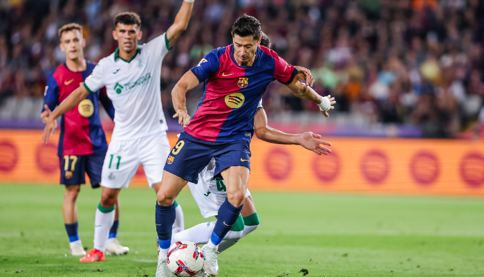 football La Liga 2024-25: Barcelona maintains perfect record with 1-0 win over Getafe scr